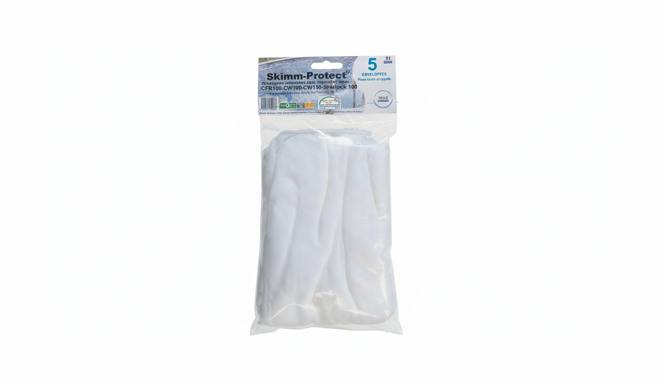Chaussette filtrante pour cartouche de spa PurAquaFilt compatible CFR100 CW100 CW150 Sherlock 100
