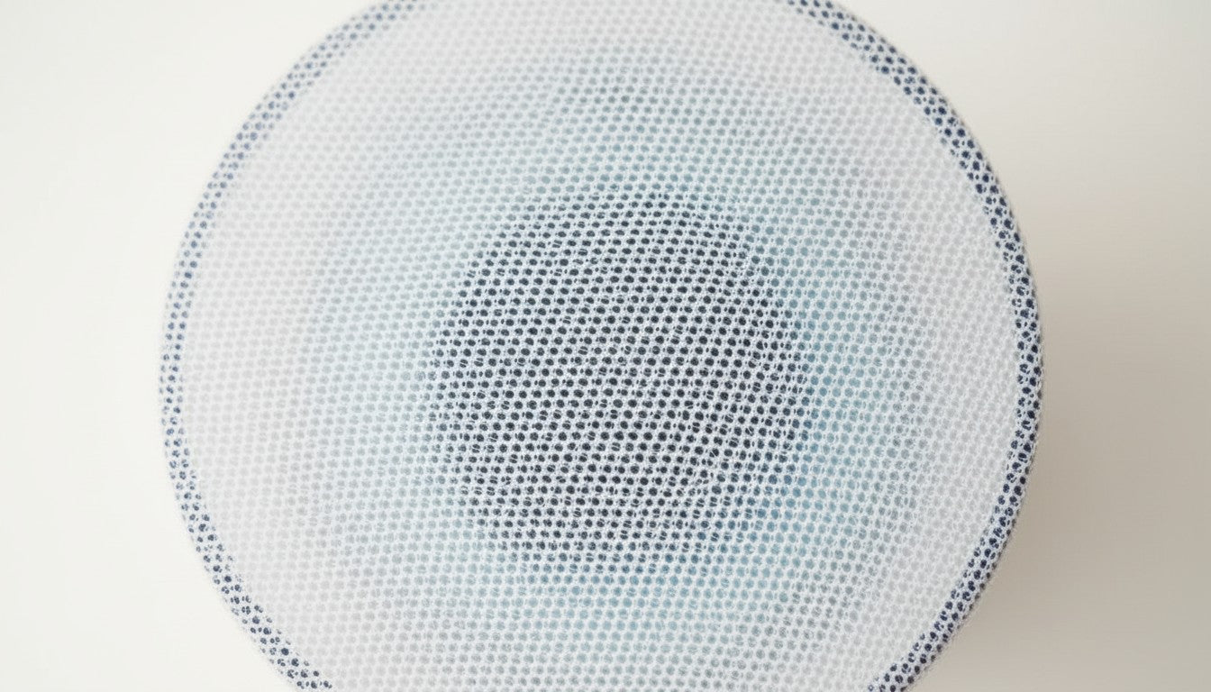 Macro de la maille du filtre textile PurAquaFilt pour  masses filtrantes aquarium