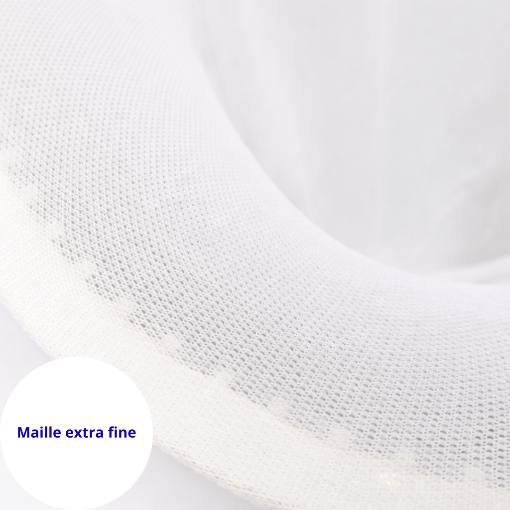Zoom sur le tissu filtrant très fin du préfiltre Skimm Protect Extra puraquafilt spécial pollen piscine